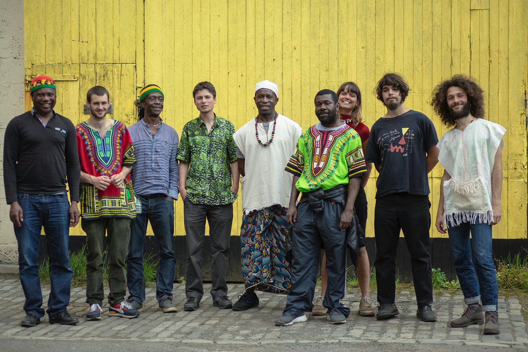 GABO (Glasgow African Balafon Orchestra). Photo by Harrison Reid.